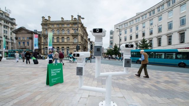 Derby Square: Hummingbird Clock